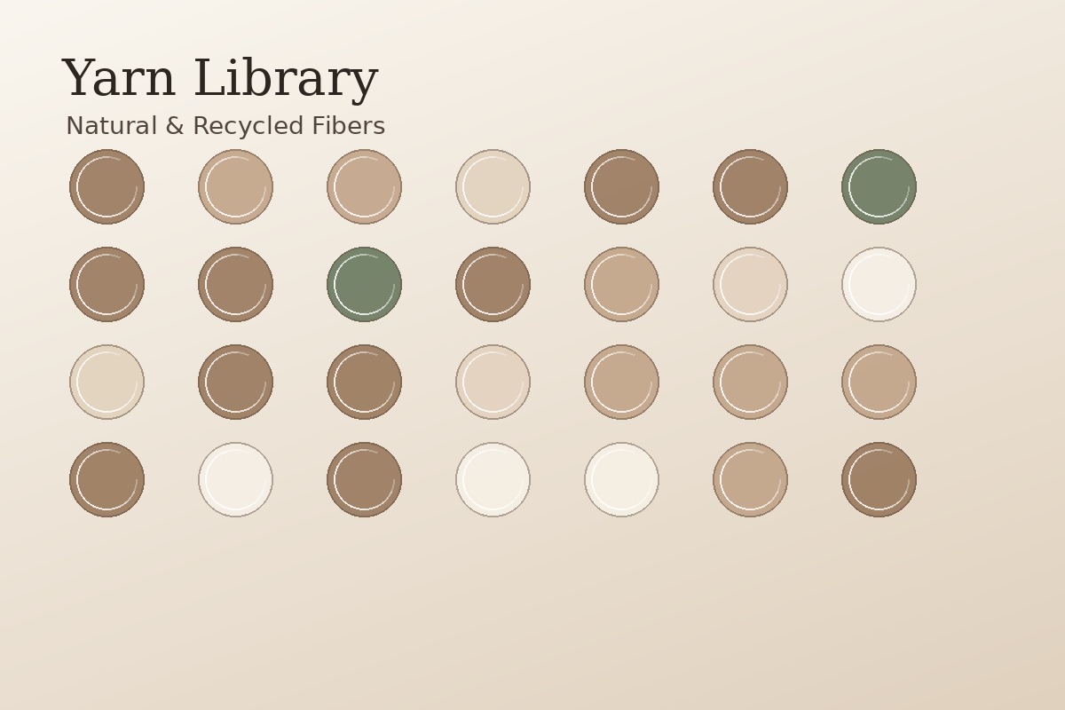Yarn Library & Materials