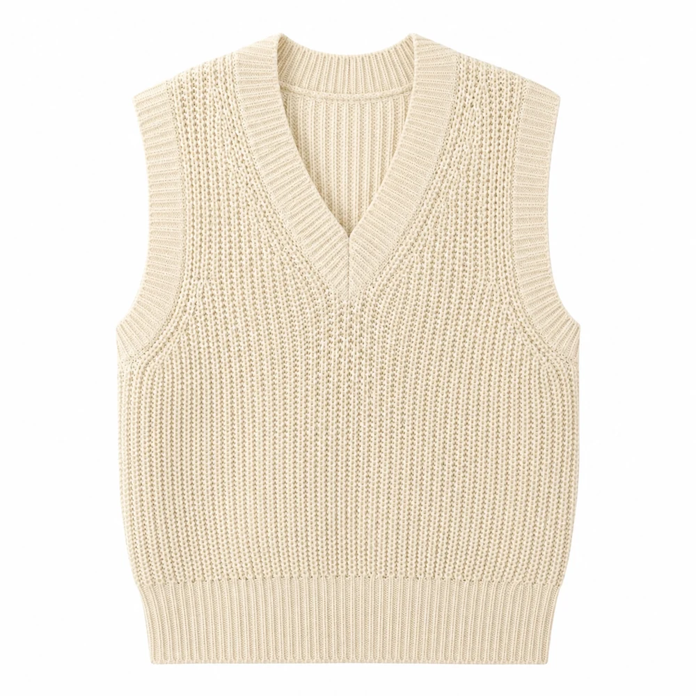 Women’s Ribbed Mock Neck Short-Sleeve Knit Top