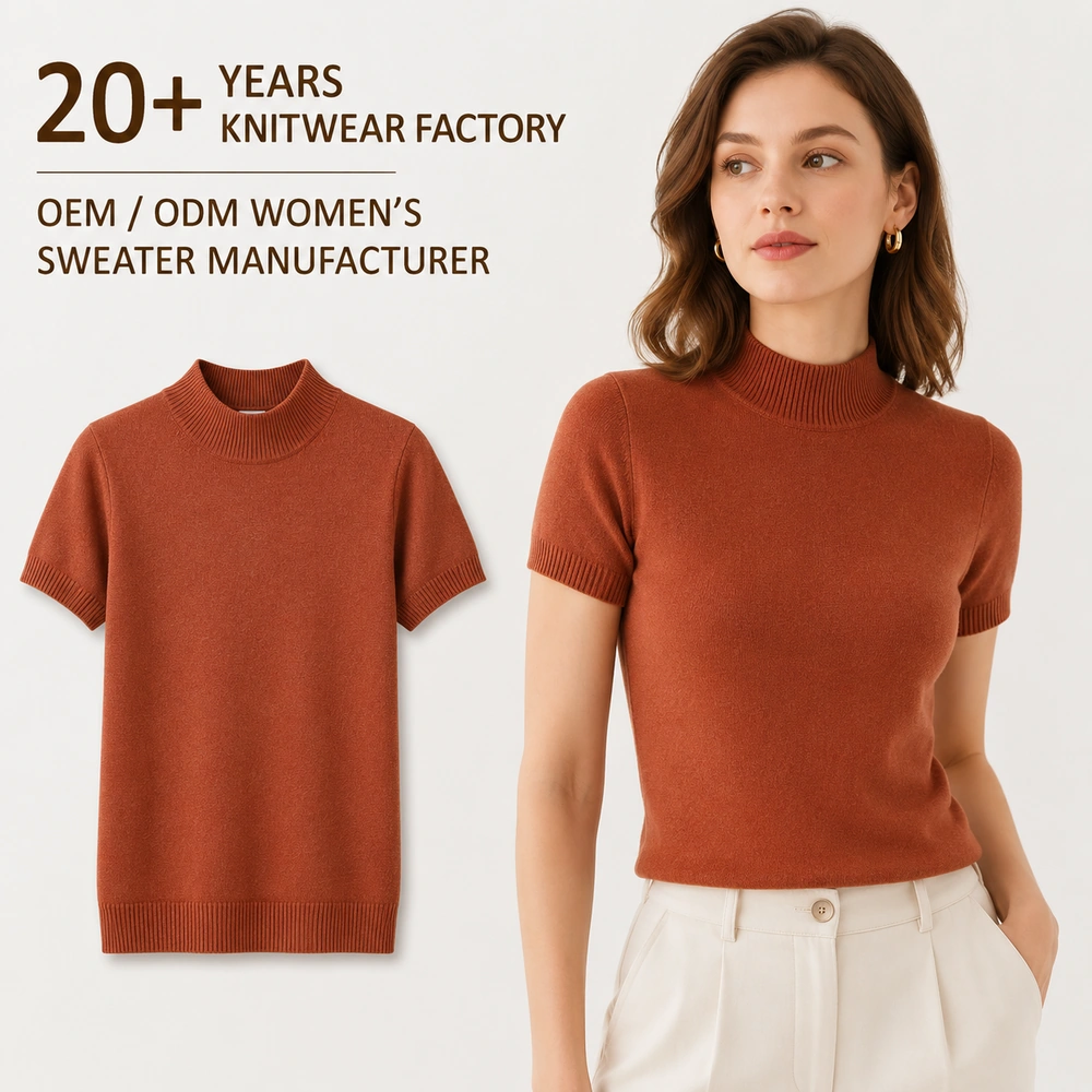 OEM ODM women's sweater manufacturer main product model image