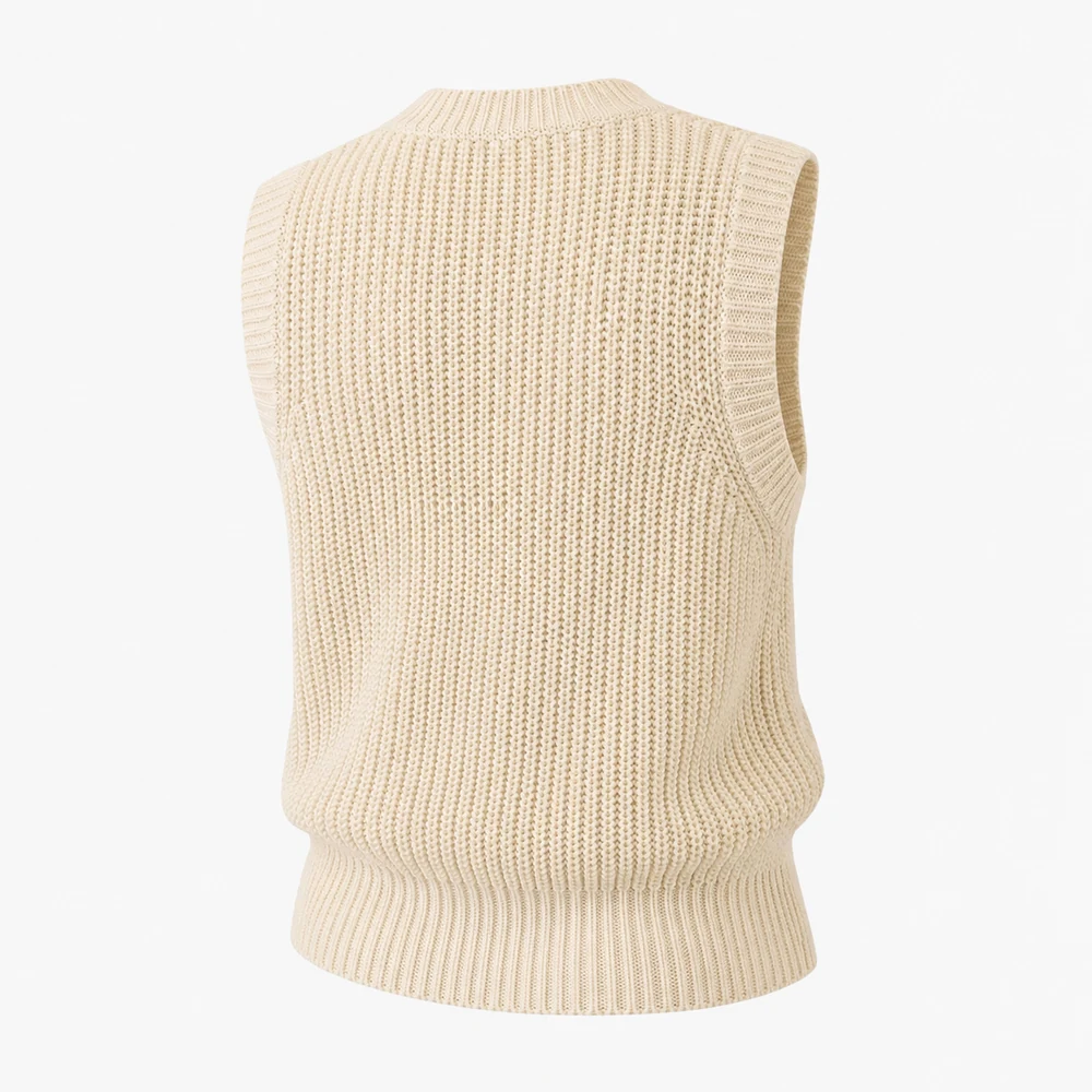 Women’s Ribbed Mock Neck Short-Sleeve Knit Top thumbnail 2