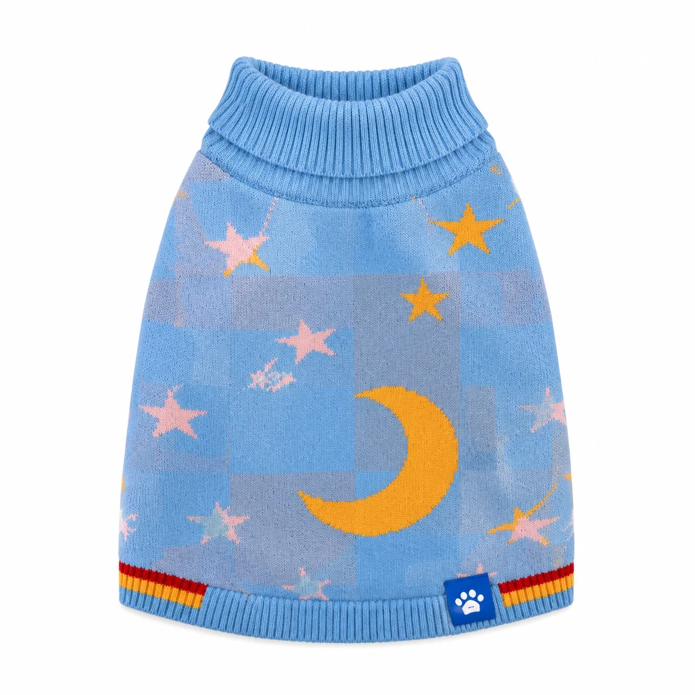Starry Night Pet Sweater craft detail thumbnail