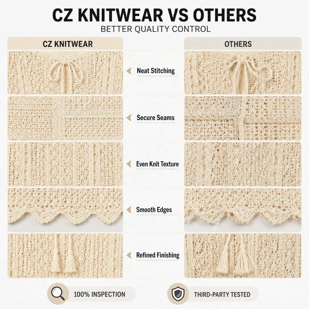 Women’s Sleeveless Crochet Cover-Up Dress - Additional Custom Option 04