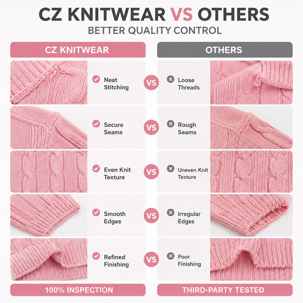 Women’s 12GG Cable Knit Short-Sleeve Sweater - Additional Custom Option 04