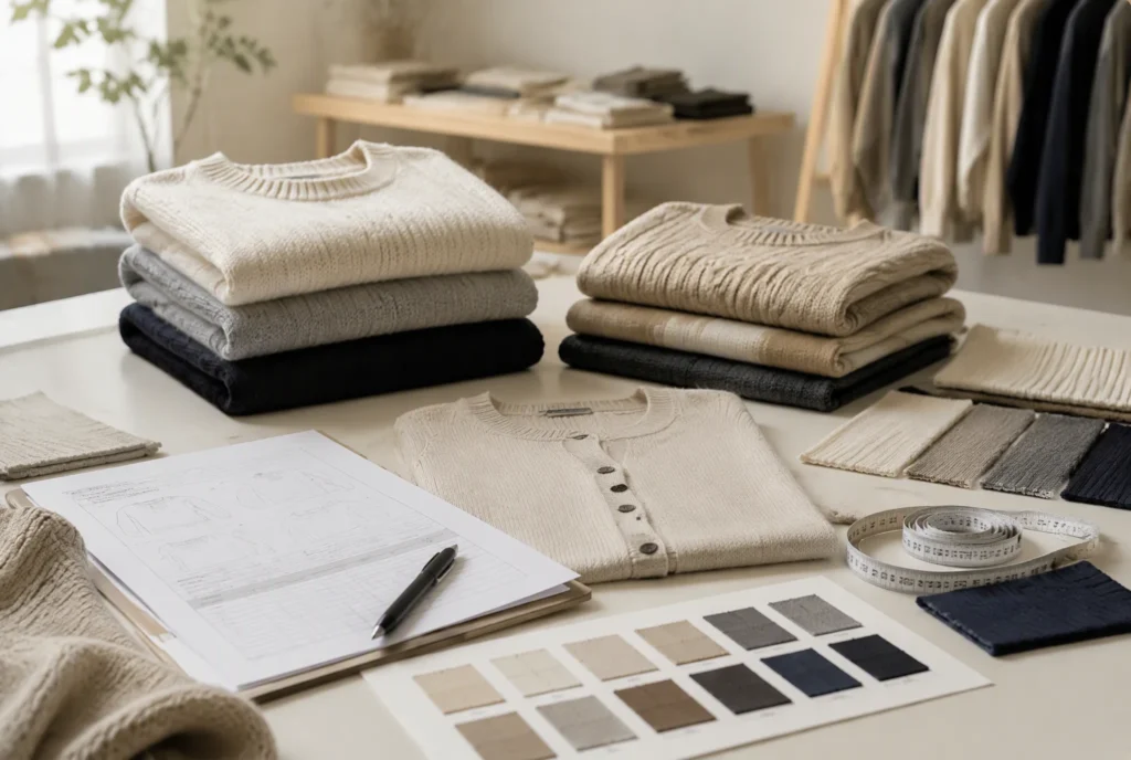 Knitwear Wholesale Order Planning: How Fashion Brands Should Plan a First Bulk Run